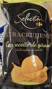 CARREFOUR SELECTION EXTRACRUJIENTES CON ACEITE DE GIRASOL ELABORADAS EN SARTÉN