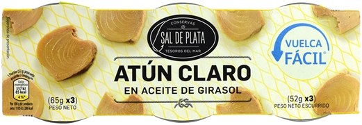 SAL DE PLATA - ALDI ATÚN CLARO ACEITE DE GIRASOL