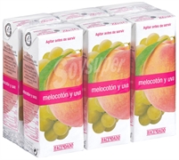 HACENDADO (MERCADONA) Melocotón y uva