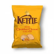 KETTLE Mature Cheddar cheese & red onion