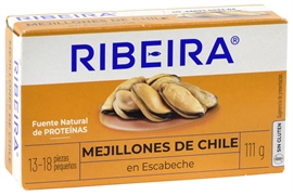 RIBEIRA MEJILLONES EN ESCABECHE. CHILE