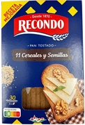 RECONDO PAN TOSTADO 11 CEREALES Y SEMILLAS