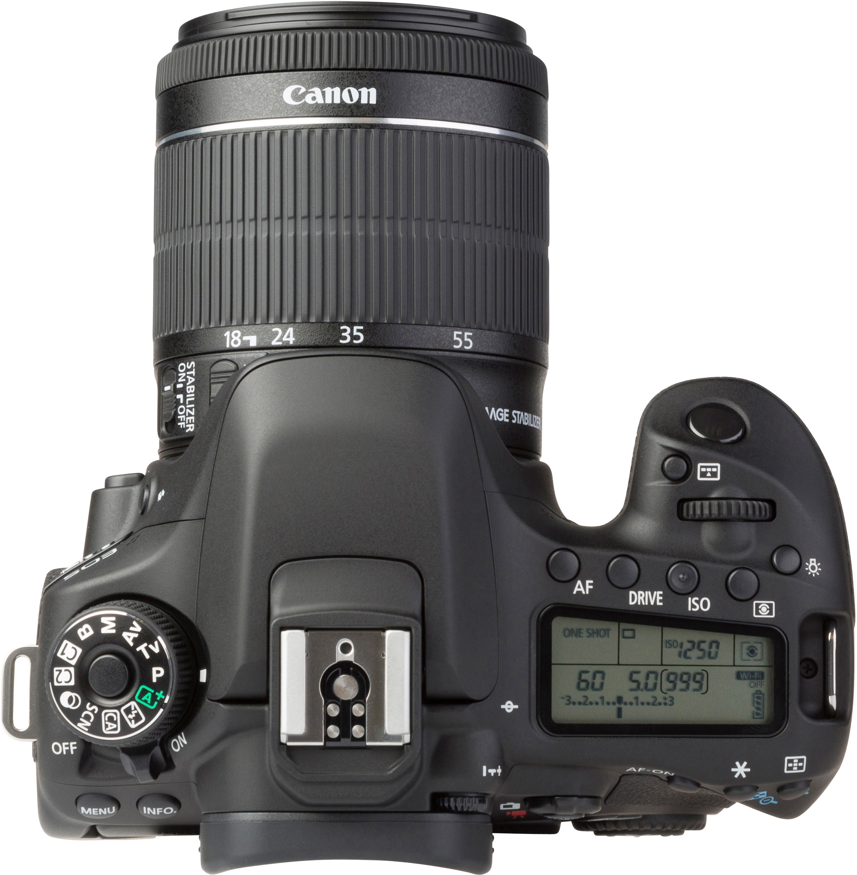 CANON EOS 80D + EF-S 18-55MM 1:3.5-5.6 IS STM