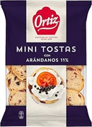 ORTIZ Mini tostas con arándanos 11%