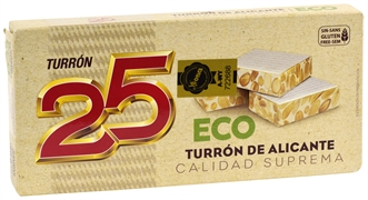 TURRÓN 25 TURRÓN DE ALICANTE ECO