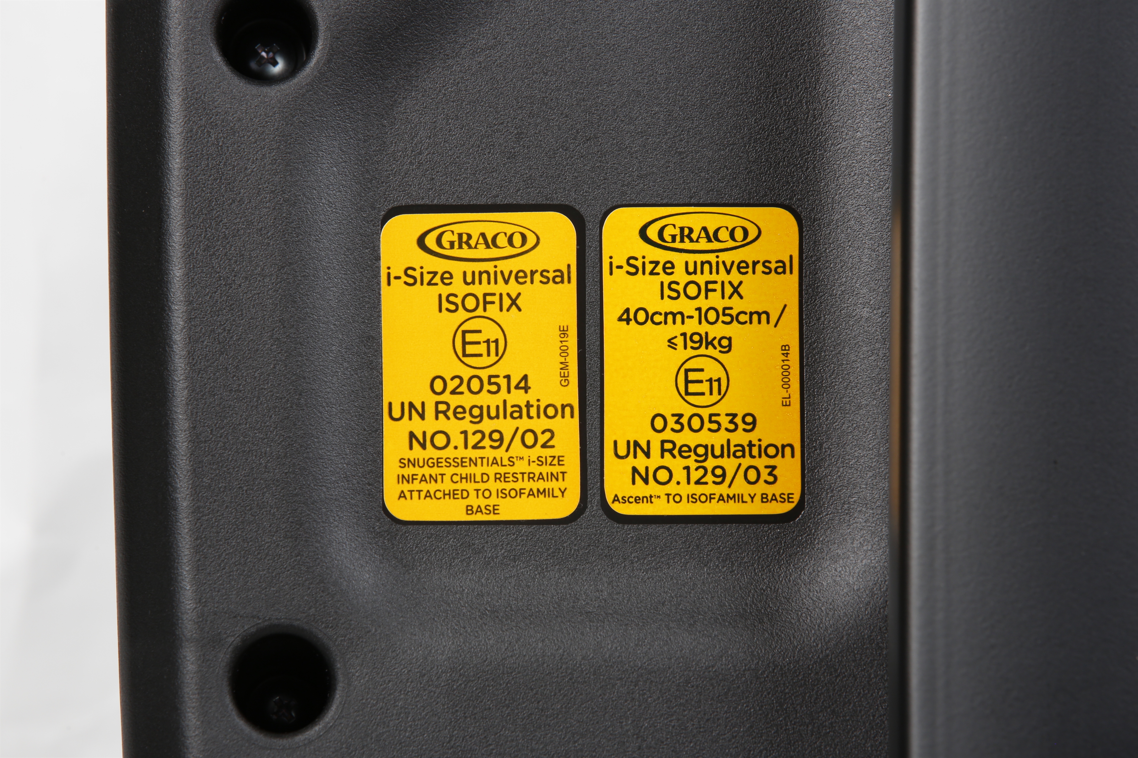 GRACO SNUGESSENTIALS + BASE ISOFAMILY