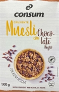 CONSUM MUESLI CRUJIENTE CON CHOCOLATE NEGRO