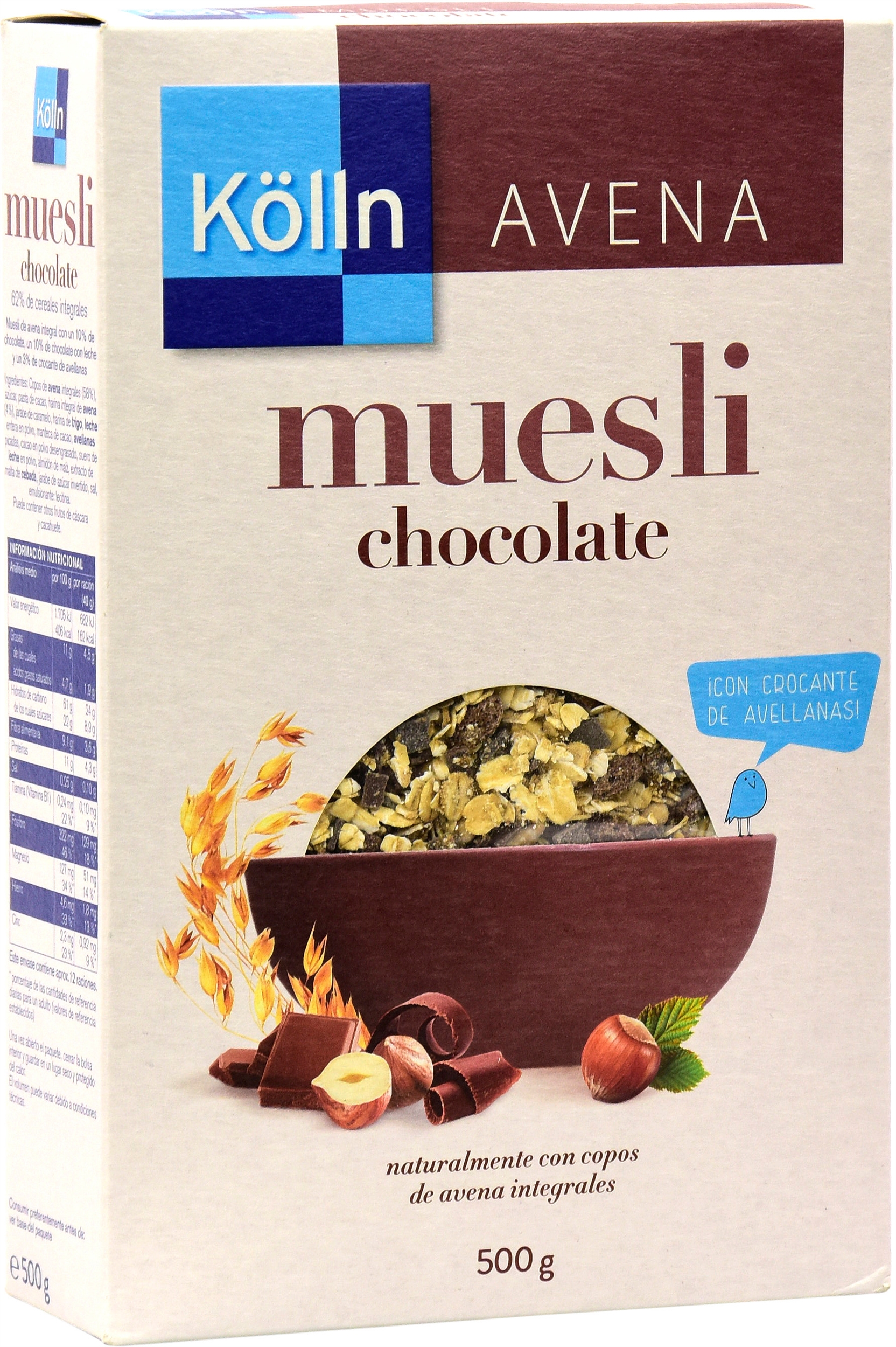 KOLLN MUELIS CHOCOLATE.