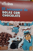 GRAN DIA EL SECUESTRO DE BOLAS CON CHOCOLATE