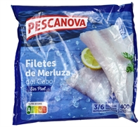 PESCANOVA Filetes de Merluza sin piel