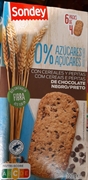 SONDEY (LIDL) 0% AZÚCARES CON CEREALES Y PEPITAS DE CHOCOLATE NEGRO