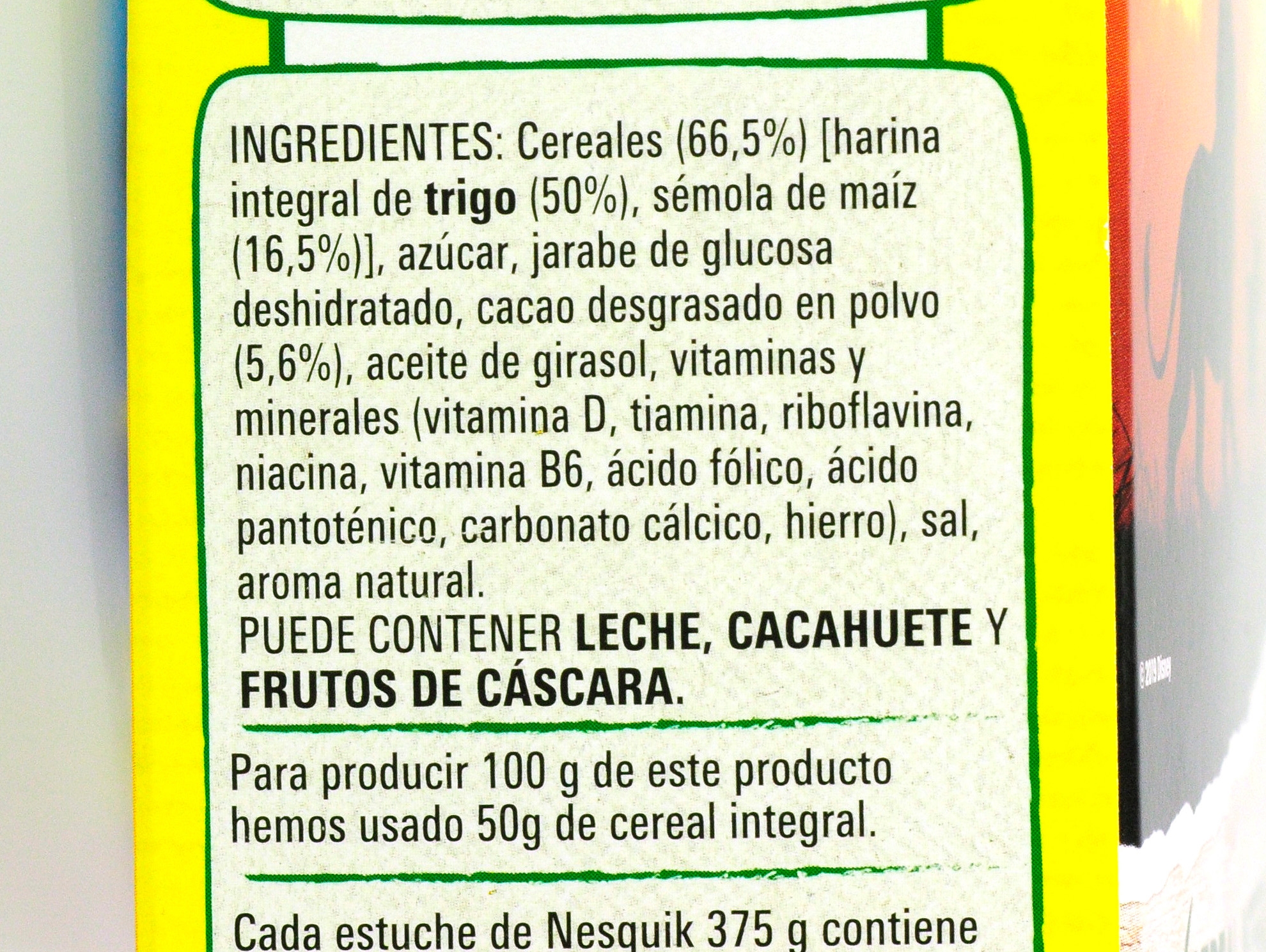 NESTLÉ NESQUIK CEREALES