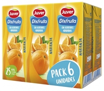 DISFRUTA-JUVER Naranja 100% fruta