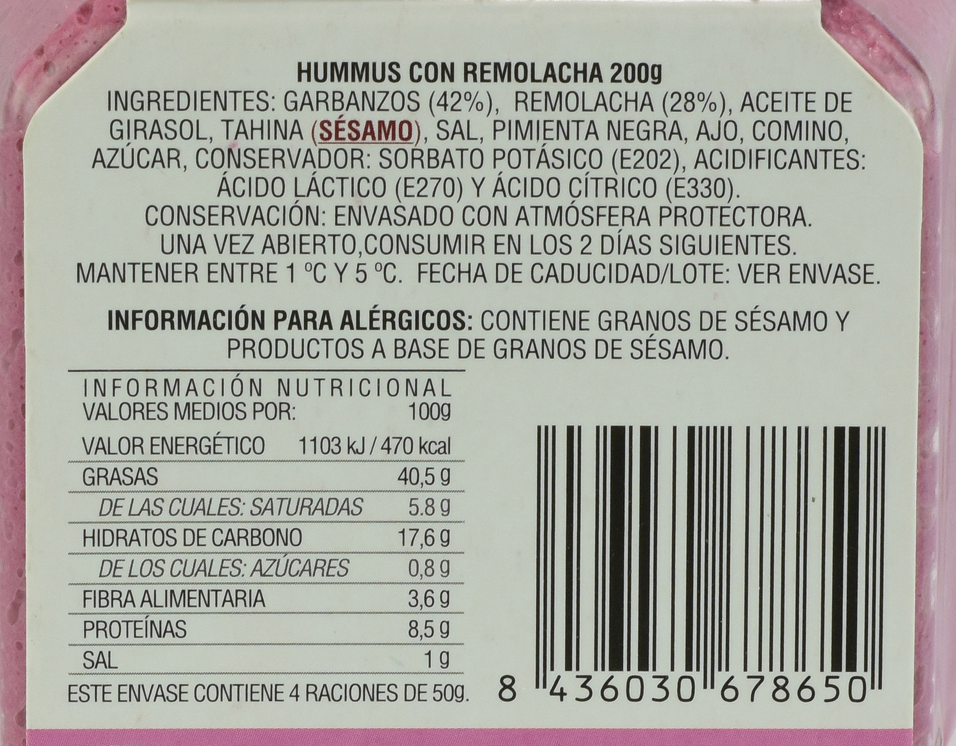 DEEP DIP! HUMMUS REMOLACHA