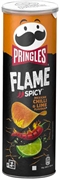 PRINGLES Flame Spicy Mexican Chilli & Lime flavour