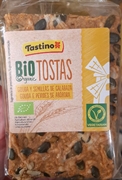 TASTINO (LIDL) Tostas gouda y semillas de calabaza