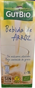 GUT BIO BEBIDA DE ARROZ SIN AZÚCARES AÑADIDOS