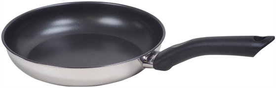 CARREFOUR HOME SARTÉN BAJA DE ACERO INOXIDABLE