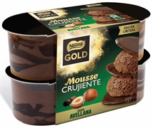 NESTLÉ-GOLD Mousse crujiente sabor avellana
