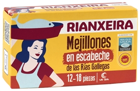RIANXEIRA MEJILLONES EN ESCABECHE DE LAS RIAS GALLEGAS