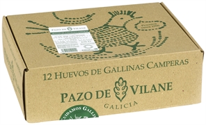 PAZO DE VILANE Huevos frescos de gallinas camperas