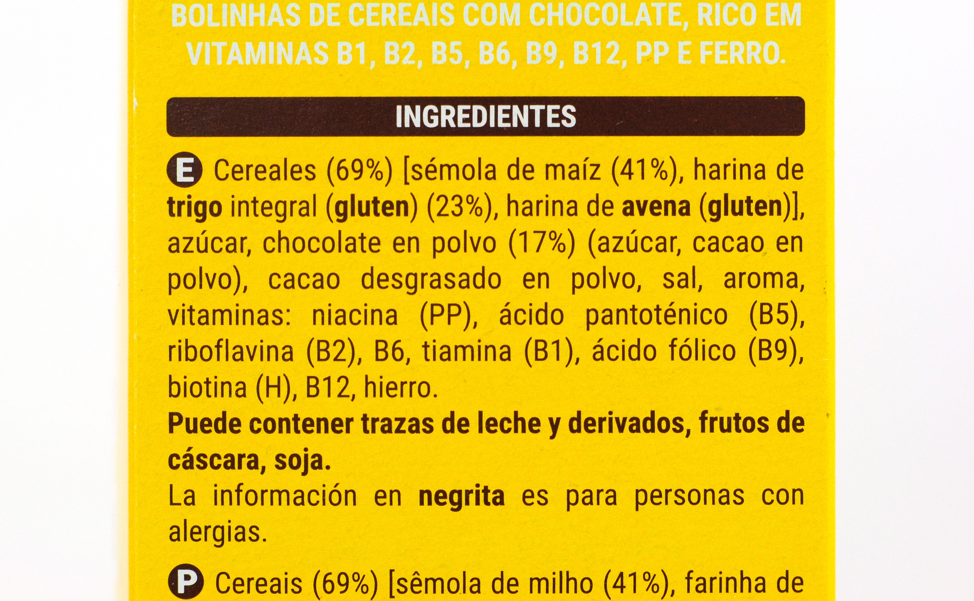 HACENDADO (MERCADONA) BOLAS DE CHOCOLATE.