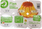 AUCHAN ECONÓMICO (ALCAMPO) FLAN SABOR A VAINILLA | Los mejores flanes  | OCU