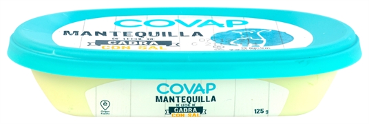 COVAP Mantequilla de leche de cabra con sal
