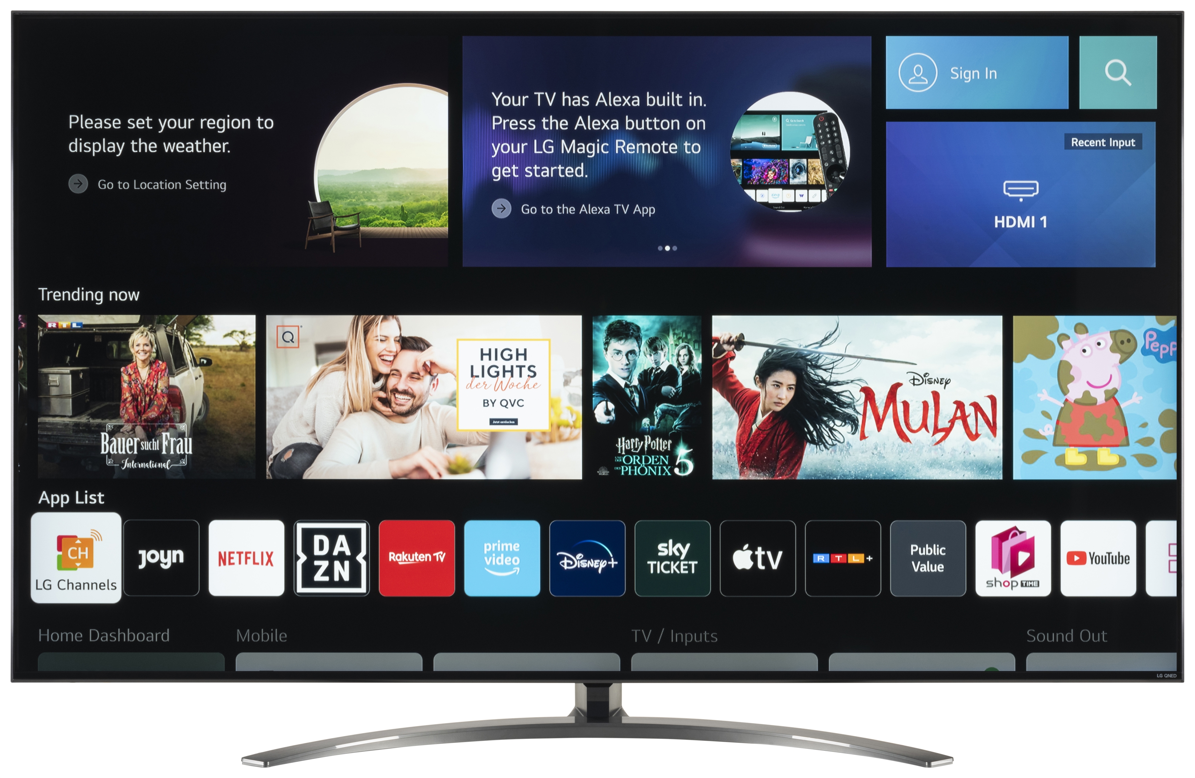 LG 65QNED816QA