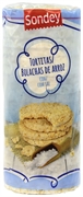 SONDEY (LIDL) TORTITA DE ARROZ CON SAL