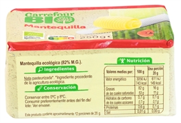 CARREFOUR BIO MANTEQUILLA
