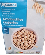 EROSKI CEREALES DE AVENA ALMOHADILLAS CRUJIENTES