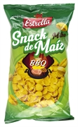 ESTRELLA SNACK DE MAÍZ SABOR BBQ.