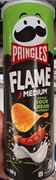 PRINGLES APERITIVO DE PATATA FLAME SOUR CREAM.