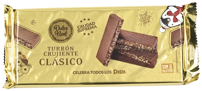 DULCE NOEL (DIA) Turrón crujiente clásico