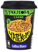 YATEKOMO GALLINA BLANCA YAKISOBA CARNE