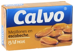CALVO MEJILLONES EN ESCABECHE