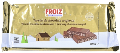FROIZ TURRÓN DE CHOCOLATE CRUJIENTE