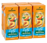 CONSUM Néctar melocotón light