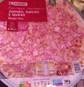 EROSKI JAMÓN, BACÓN Y QUESO