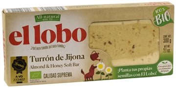 EL LOBO Turrón de Jijona Bio