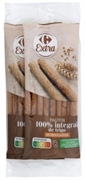 CARREFOUR EXTRA Palitos 100% integral de trigo horneados