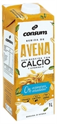 CONSUM BEBIDA DE AVENA ENRIQUECIDA CON CALCIO Y VITAMINA D, 0% AZÚCARES AÑADIDOS