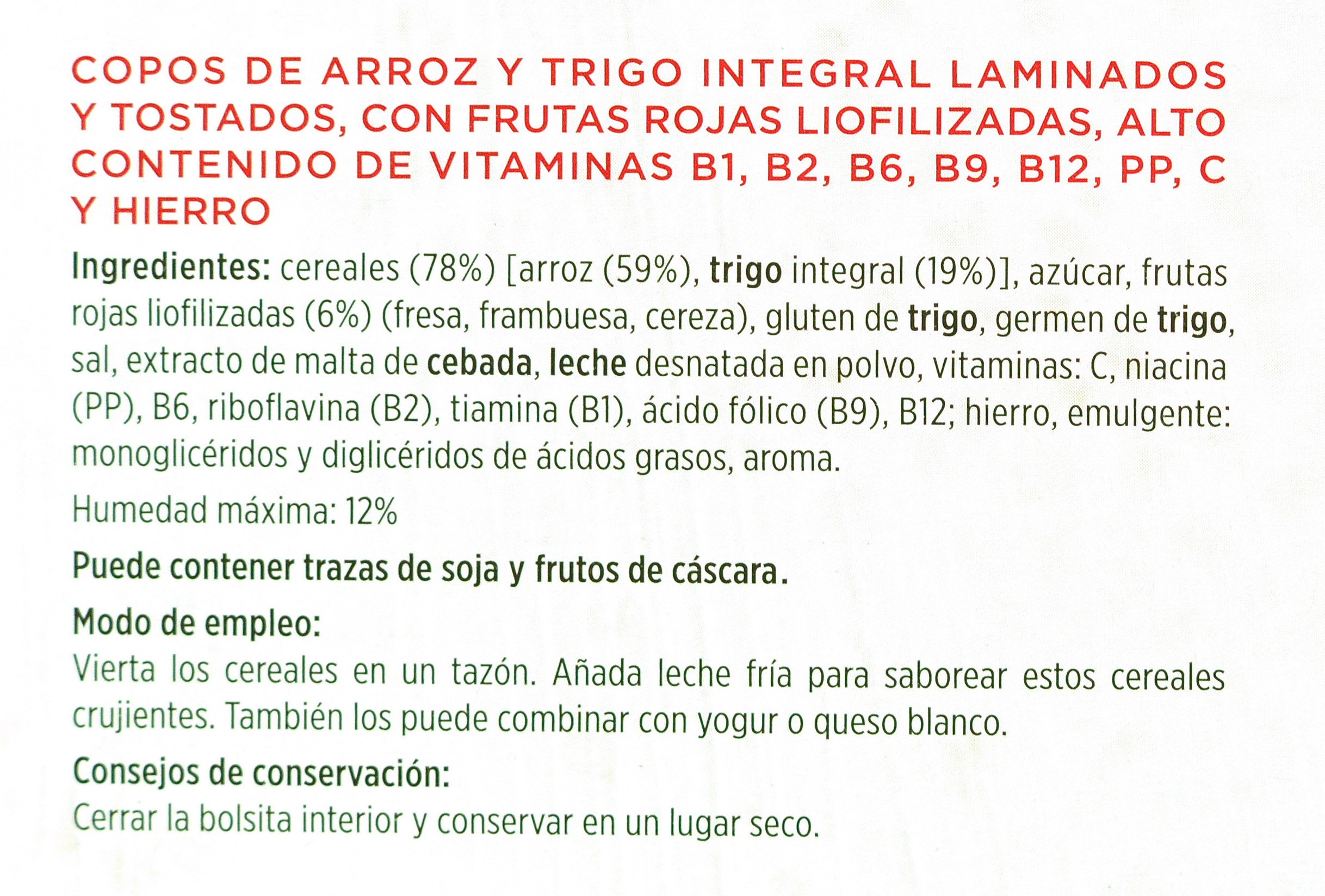 GOLDEN BRIDGE (ALDI) STYLE CON FRUTOS ROJOS.