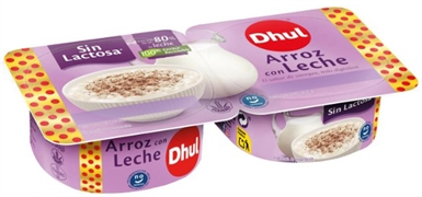 DHUL ARROZ CON LECHE SIN LACTOSA