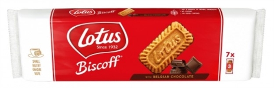 LOTUS Biscoff con chocolate belga