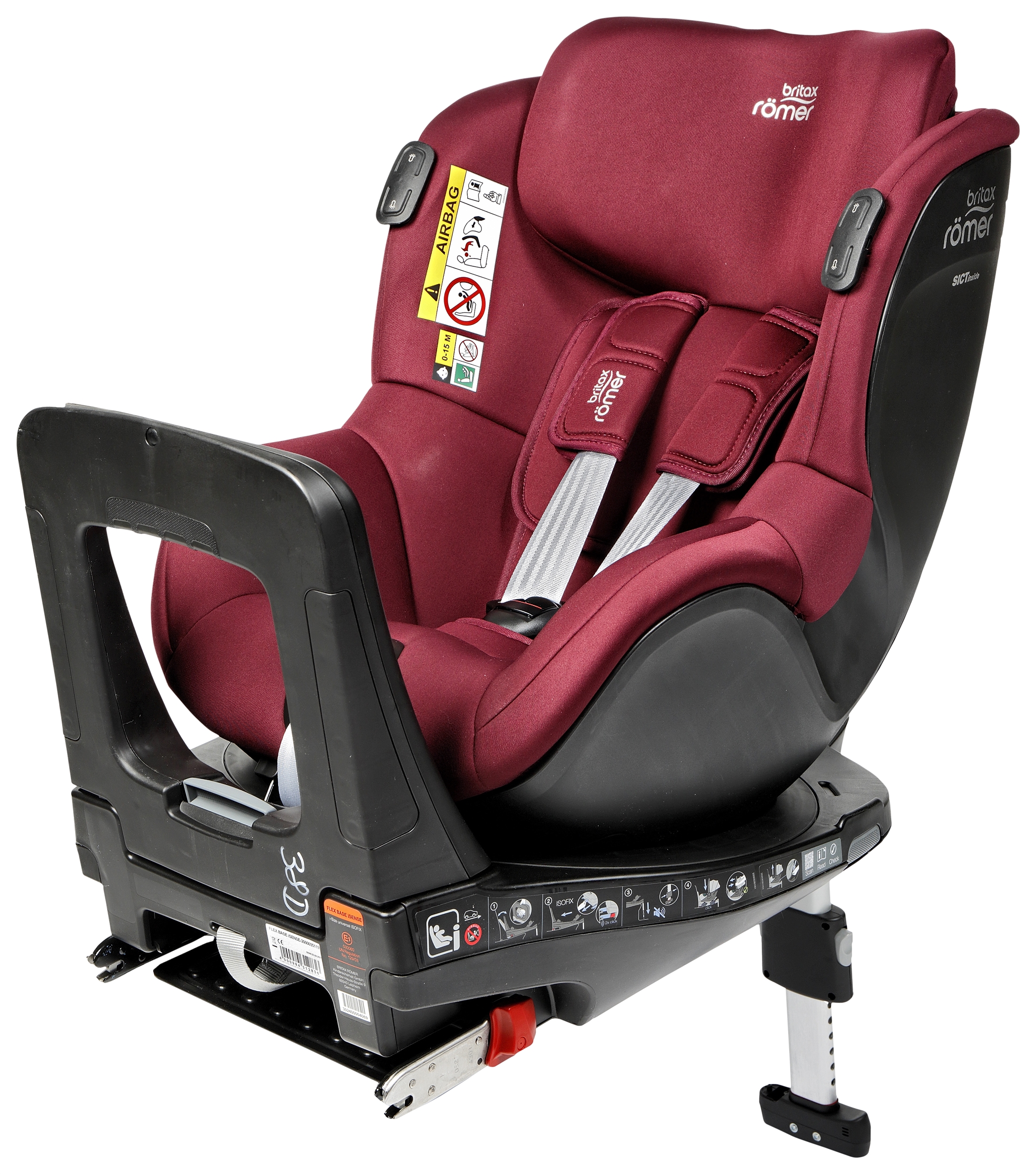 BRITAX RÖMER DUALFIX ISENSE + FLEX BASE ISENSE