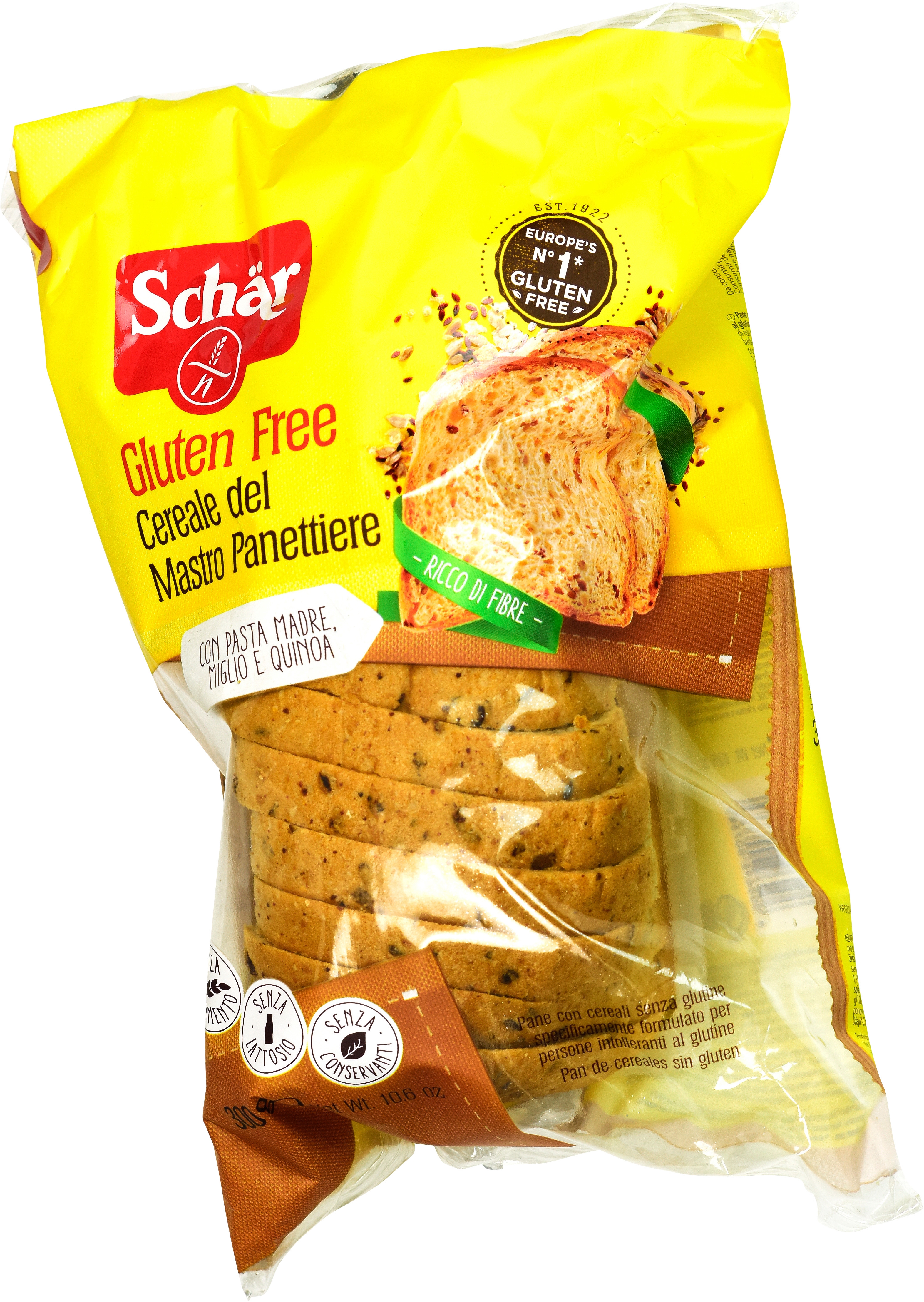 SCHÄR  PAN DE CEREALES SIN GLUTEN - VITAL