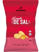 CONSUM Patatas fritas al punto de sal