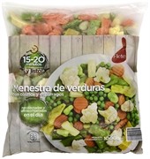 FLETE (ALDI) MENESTRA DE VERDURAS CON COLIFLOR Y ESPÁRRAGOS